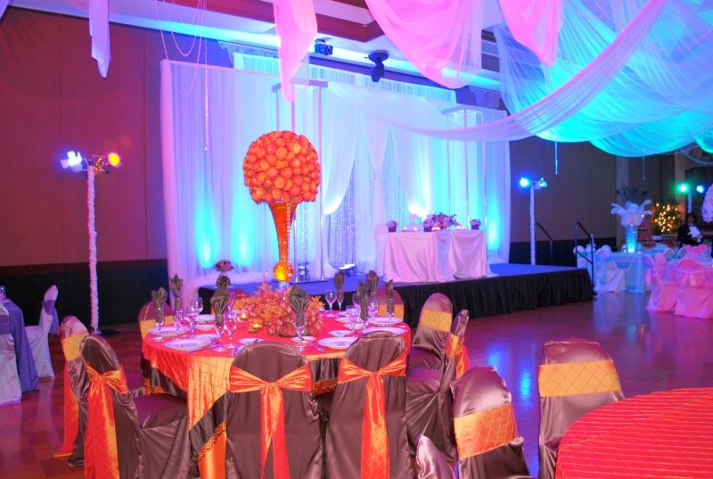 Royal Backdrop with Canopy